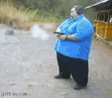 fat gun meme shooting