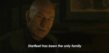 Starfleet Has Been The Only Family I Have Ever Needed Picard GIF - Starfleet Has Been The Only Family I Have Ever Needed Picard Star Trek Picard GIFs