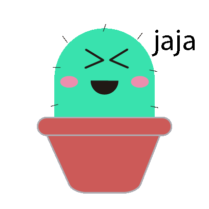 Cactus Cute Sticker - Cactus Cute Excited Stickers