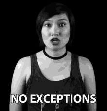 No Exceptions Without Exception GIF - No Exceptions Without Exception Broad GIFs