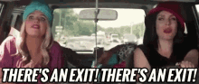 Needing To Pee On A Road Trip - "There'S An Exit! There'S An Exit!" GIF - Assbackwards Trailer Bathroom GIFs