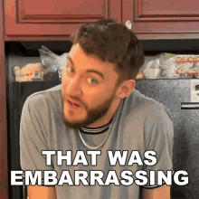 That Was Embarrassing Casey Frey GIF - That Was Embarrassing Casey Frey Im Embarrassed GIFs