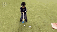Golf Toddler GIF