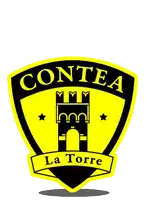a yellow and black emblem that says contea la torre on it