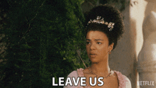Leave Us Young Queen Charlotte GIF - Leave Us Young Queen Charlotte Queen Charlotte A Bridgerton Story GIFs