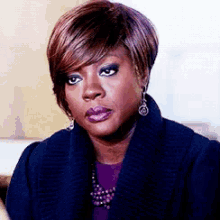 How To Get Away With Murder Fed Up GIF - Viola Davis Blank Stare Im Done GIFs