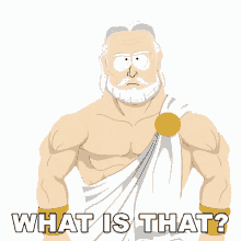 what is that zeus south park confused whats that