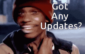 a man wearing a red hat is smiling with the words 