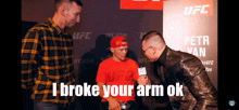 Petr Yan I Broke Your Arm Ok GIF - Petr Yan I Broke Your Arm Ok GIFs