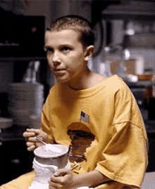 Millie Bobby Brown Eleven GIF - Millie Bobby Brown Eleven Stranger Things GIFs