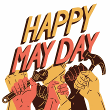 happy may day womens rights fight the power minimum wage raise the wage