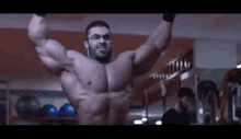 Bodybuilder Muscleman GIF - Bodybuilder Muscleman Double GIFs