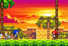 Sonic Advance_3 Sonic GIF - Sonic Advance_3 Sonic Knuckles GIFs