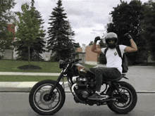 Front Double Biceps On Bike Pose GIF - Front Double Biceps On Bike Pose GIFs
