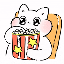 popcorn watching
