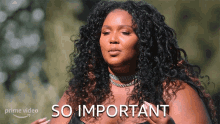 So Important Lizzo GIF - So Important Lizzo Lizzos Watch Out For The Big Grrrls GIFs