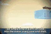 Futurama Ocean Ice Drop GIF - Futurama Ocean Ice Drop Ice Cube GIFs