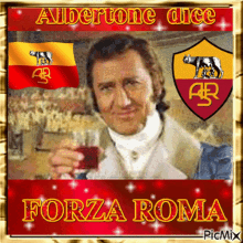 Forza Roma Roma GIF - Forza Roma Roma Totti GIFs