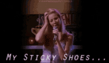 Friends Sticky Shoes GIF - Friends Sticky Shoes Phoebe GIFs