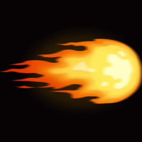 Огненный шар летит. Огненный шар (Fireball). Фаербол спрайт. Огненный шар ДНД.