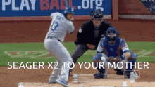 Seagerx2 Dodgers GIF - Seagerx2 Dodgers GIFs