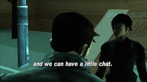 Gtagif Gta One Liners GIF - Gtagif Gta One Liners And We Can Have A Little Chat GIFs