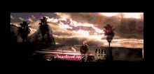 a woman is standing in front of a pink car that says nadia on it