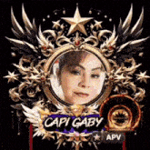a picture of a woman with the name capi gaby