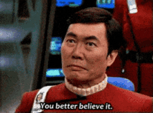 Star Trek You Better Believe It GIF - Star Trek You Better Believe It That Is A Most Illogical Reasoning GIFs