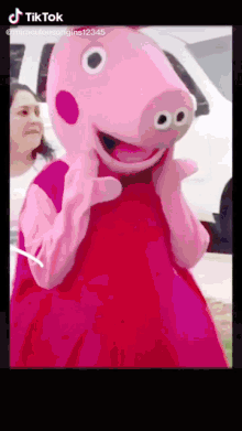 Peppa Funny Scared Bacon GIF - Peppa Funny Scared Bacon GIFs