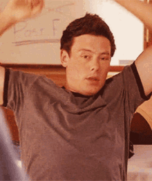 cory monteith glee handsome stretch shake it off
