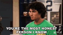 Youre The Most Honest Person I Know Tad Cameron GIF - Youre The Most Honest Person I Know Tad Cameron The Expanding Universe Of Ashley Garcia GIFs