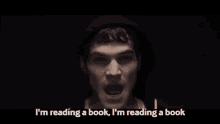 Julian Smith Im Reading A Book GIF - Julian Smith Julian Smith GIFs