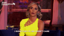 Nicole Rhom Dont Care Real Housewives GIF - Nicole Rhom Dont Care Dont Care Real Housewives GIFs
