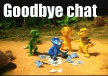 Goodbye Chat Dinosaurs GIF - Goodbye Chat Dinosaurs Dino Den GIFs