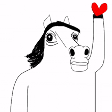 horse doodle