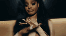 Cut It Of Lebra Jolie GIF - Cut It Of Lebra Jolie Think Its Funny Song GIFs