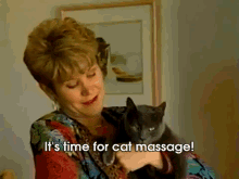 It'S That Time Again GIF - Cat Massage GIFs