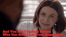 Station19 Amelia Shepherd GIF - Station19 Amelia Shepherd And You Are The Only Person GIFs
