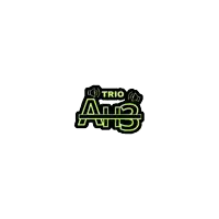 a logo for a band called trio a-w-s