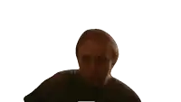 a man wearing a beanie and a black shirt is looking at the camera
