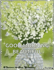 Good Morning Butterfly GIF - Good Morning Butterfly Sparkles GIFs