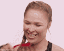 Ronda Rousey Eat GIF - Ronda Rousey Eat GIFs