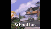 School Bus Magic School Bus GIF - School Bus Magic School Bus Explode GIFs
