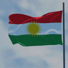 flag kurdish
