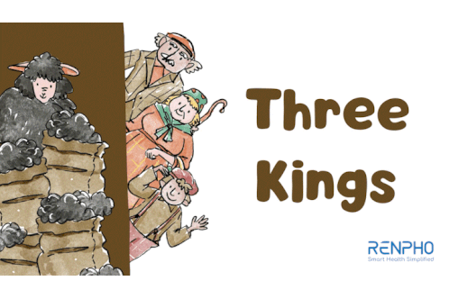 Three Kings Health Sticker - Three Kings Health Wellness Stickers
