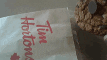 Tim Hortons Reeses Minis Dream Cookie GIF
