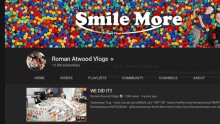 Roman Atwood Smile More GIF - Roman Atwood Smile More We Did It GIFs