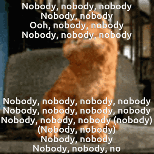 Mitski - Nobody (Lyrics)  Nobody nobody nobody 