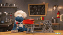 Catapult Cookie Monster GIF - Catapult Cookie Monster Gonger GIFs